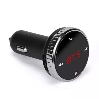 Беспроводной Bluetooth LCD MP3-плеер Автомобильный комплект SD MMC USB FM-передатчик Модулятор