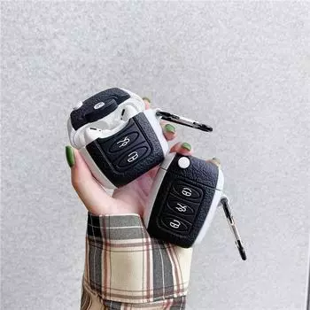 Беспроводной Bluetooth силиконовый защитный чехол для ключа от автомобиля Apple Apple AirPods 2 Bentley Car Keys