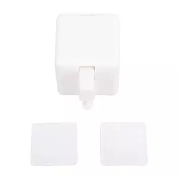 Беспроводной Bluetooth Smart Button Switch Pusher Timer Voice Control Touch Control Пластик Белый