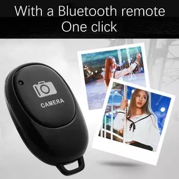 Беспроводной Bluetooth-совместимый телефон Таймер спуска затвора для селфи Пульт дистанционного управления камерой