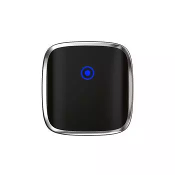 Беспроводной Carplay Mini Smart AI box Bluetooth 5.4 соединение поддерживает беспроводной Carplay 2 в 1 Android Auto Carplay адаптер чёрный