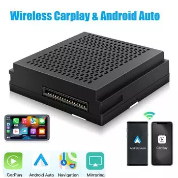 Беспроводной Carplay подходит для Mercedes Benz ABCE CLA GLA GLK ML Sprinter NTG4.5 Becker модуль Android Auto Navigation чёрный