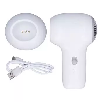 Беспроводной детский фен для волос с 2 скоростями, постоянной температурой, низким уровнем шума, тихий, нежный, портативный, для детской попки разноцветный