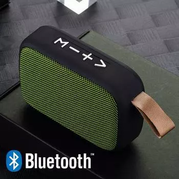 Беспроводной динамик Bluetooth Портативный динамик Super Bass Музыкальный плеер Открытый велосипедный громкоговоритель Звуковая коробка Поддержка SD-карты U Флэш-накопитель красный