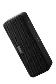 Беспроводной динамик ELECOM Bluetooth, водонепроницаемый, IP67, компактный, портативный, стерео, зарядка типа C, 15 Вт, 18 часов непрерывного воспроизведения, совместимый с Bluetooth AUX