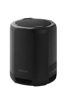 Беспроводной динамик ELECOM Bluetooth, водонепроницаемый, IPX6, небольшой, портативный, тип C, зарядка, 11 часов непрерывного воспроизведения, Bluetooth, возможность воспроизведения с карты MicroSD