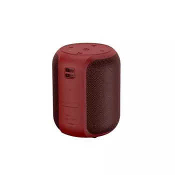 Беспроводной динамик IPX6 Сабвуфер Микрофон Профессиональное аудио Музыкальный плеер Колонки Телефон Пение Лекции Экскурсовод чёрный