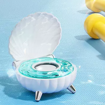 Беспроводной динамик Мини Путешествия Внутренние развлечения Стерео Звук Режим Свадьба RGB Свет Семья белый