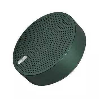 Беспроводной динамик Owltech, до 15 часов воспроизведения, вызовы по Bluetooth, совместимый со стереорежимом, алюминиевый, зеленый, Hands-Free 5.0 OWL-BTSP03S-RGN