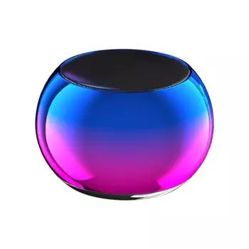 Беспроводной динамик с поддержкой Bluetooth, объемный звук на 360 градусов, стабильное соединение, универсальный мини-динамик, музыкальный проигрыватель разноцветный