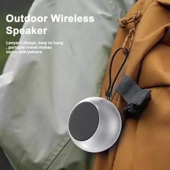 Беспроводной динамик с поддержкой Bluetooth, объемный звук на 360 градусов, стабильное соединение, универсальный мини-динамик, музыкальный проигрыватель разноцветный