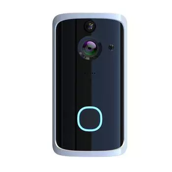 Беспроводной дверной звонок 720P, интеллектуальный Wi-Fi дверной звонок, видео дверной звонок, удаленный домашний мониторинг, видео голосовой домофон, поддержка TF-карты 64G Doorbell camera