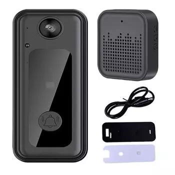 Беспроводной дверной звонок с камерой LED Night Vision Smart Video Doorbell 1080HD Live Imag