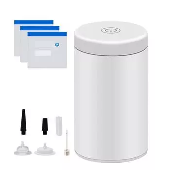 Беспроводной двухцелевой воздушный насос для вакуумной машины для извлечения и надувания пищевых продуктов, пакеты Food Saver для вакуумного упаковщика B CHINA