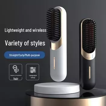 Беспроводной двухцелевой выпрямитель и щипцы для завивки волос с ионной технологией