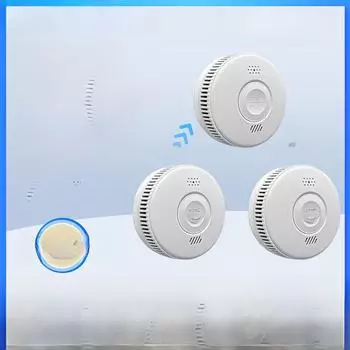 Беспроводной дымовой извещатель EN14604 для домашнего и коммерческого использования Internet remote control 868Mhz