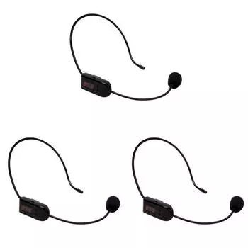 Беспроводной FM-микрофон, гарнитура, мегафон, радиомикрофон для громкоговорителя