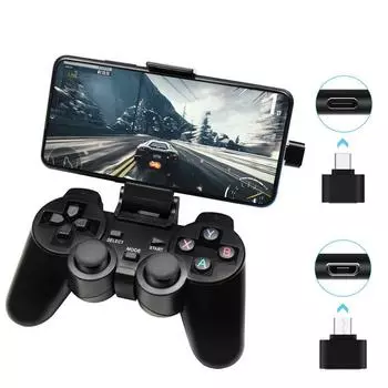 Беспроводной геймпад для телефона Android/ПК/PS3/TV Box джойстик 2,4G игровой контроллер-джойстик для смартфона Xiaomi игровые аксессуары