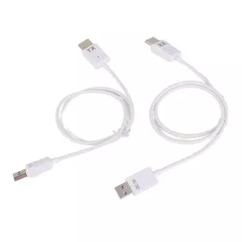 Беспроводной HD мультимедийный интерфейс передатчика-приемника Plug and Play 1080P поддерживает 2,4 ГГц 5 ГГц