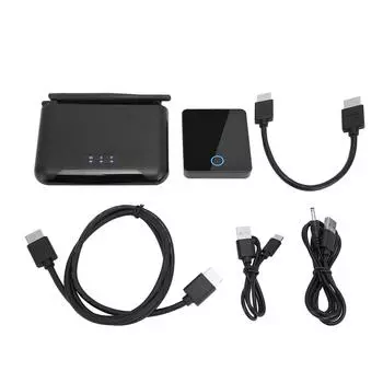 Беспроводной HD мультимедийный интерфейсный удлинитель 4K Stereo 3D DC 5V Plug and Play AV передатчик-приемник