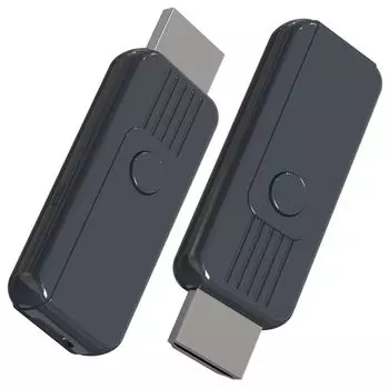 Беспроводной HDMI HDMI беспроводной компактный мини-передатчик Просто подключите его, 30 м стабильные беспроводные настройки звука и изображения до 8 устройств могут быть удобны с