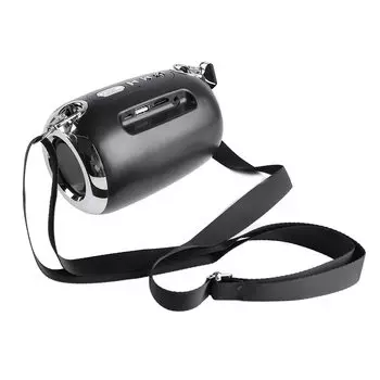 Беспроводной HiFi стерео объемный звук бас Bluetooth шумоподавление портативный Bluetooth динамик с 1200 мАч черный 5 Вт динамик, 5.0 ремень, (Ослепительный [ B)