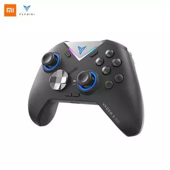 Беспроводной игровой контроллер XIAOMI Flydigi Vader 3 Pro, виброобратная связь с двумя двигателями, игровой триггер Hall и сменный триггер микропереключателя