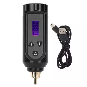 Беспроводной источник питания для татуировки GHOST AX, ЖК-дисплей, аккумулятор для тату-машины большой емкости