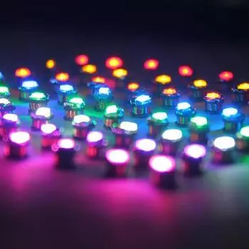 Беспроводной источник питания, светодиодная лампа для зарядки катушки, индукционная лампочка, модель игрушки as the picture