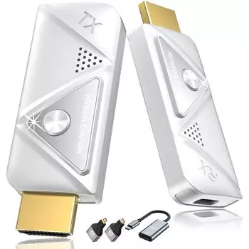 Беспроводной комплект HDMI Plug and Play 50 м 30 м Стабильная дальность передачи данных Беспроводной комплект HDMI Изображение и аудио Синхронизация Выход Беспроводной комплект HDMI Беспроводной HDMI