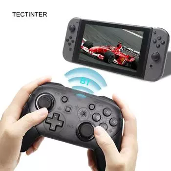 Беспроводной контроллер Bluetooth Switch Pro, геймпад для Nintendo Switch, джойстик консоли NS, беспроводное управление