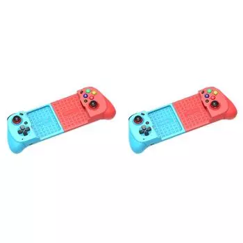 Беспроводной контроллер BT 5.3, растягивающийся игровой контроллер для Android/iPhone(синий)