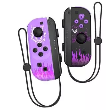 «Беспроводной контроллер Joycon с переключаемыми левой/правой ручками, поддержкой фитнес-кольца и функцией пробуждения одним нажатием»