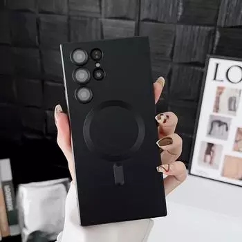 Беспроводной магнитный чехол для мобильного телефона с зарядкой для Samsung Galaxy S21 Tool Ultra