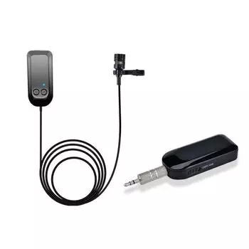 Беспроводной микрофон 2,4 г, гарнитура, микрофон для усилителя голоса, динамик, караоке, компьютерное обучение, встречи, йога, пение чёрный