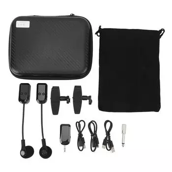 Беспроводной микрофон для саксофона 2.4G Clip On Sax микрофонная система для сценического выступления