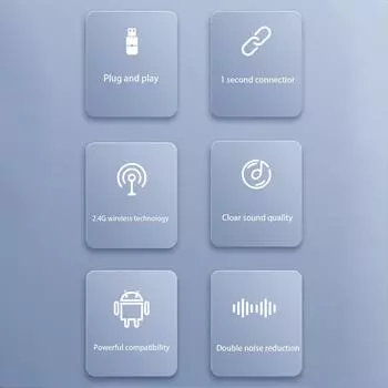 Беспроводной микрофон One-Trigger-Two 2.4G с магнитным креплением на микрофоне для смартфона, дальность передачи 50 м Type-C