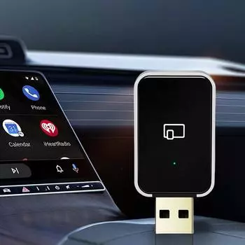 Беспроводной мини-бокс CarPlay Android Auto Plug and Play Mini Box Dongle Голосовой помощник для заводских проводных автомобилей CarPlay Android Auto CHINA