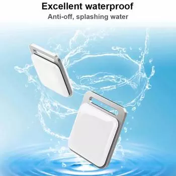 Беспроводной мини-GPS-трекер, анти-потерянный ключ от сигнализации, детская сумка, поиск кошелька, Bluetooth-приложение, GPS-запись, смарт-тег для iPhone Android