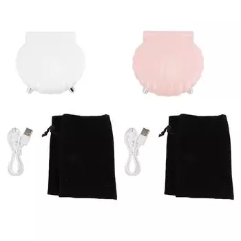 Беспроводной музыкальный плеер Waves Surf Sound Shell в форме светодиодного ночника Water Wave Bluetooth-динамик для White