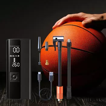 Беспроводной насос для накачивания шин Электрический насос для мячей Мотоциклы