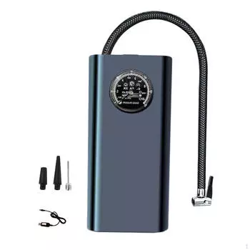 Беспроводной насос для подкачки шин, портативный воздушный компрессор, многоцелевой, 150 фунтов на квадратный дюйм, мини-насос, насос