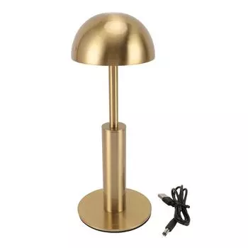 Беспроводной настольный светильник-утюг с 3 уровнями яркости и сенсорным управлением, перезаряжаемый светильник для ресторана, теплый свет G