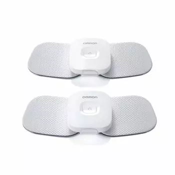 Беспроводной низкочастотный терапевтический аппарат Omron HV-F601T, 2 единицы, восстановление мышечной усталости, микротоковая связь, Bluetooth, совместимый с белым