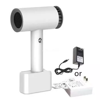 Беспроводной перезаряжаемый фен для холодного ветра, дорожный беспроводной фен для художественной живописи, дома, на открытом воздухе, для кемпинга, домашних животных US