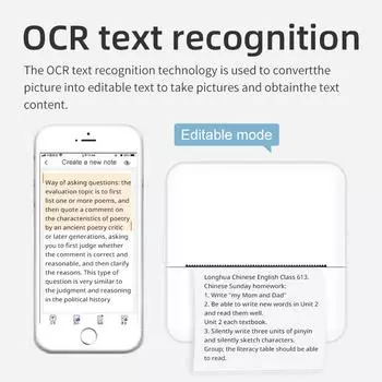Беспроводной перезаряжаемый мини-принтер Bluetooth с Android IOS, беспроводной принтер для печати чеков и этикеток для липких альбомов, этикеток