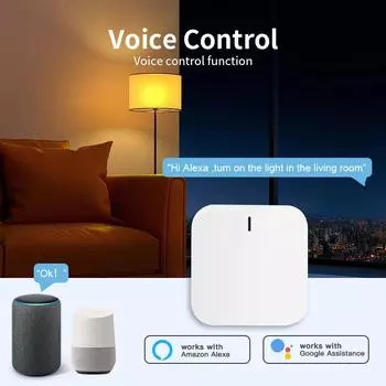 Беспроводной плагин Tuya 2.4G WI-FI Многорежимный шлюз-концентратор ZigBee Bluetooth Суб-устройства Умная автоматизация Связь Соединительный мост 110-240V