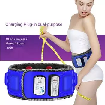Беспроводной пояс для похудения для сауны X7 X8, электрический нагревательный вибрационный массажер для талии, живота, сжигания жира, массажер для похудения