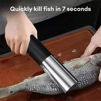 Беспроводной портативный электрический очиститель для рыбы, скребок для рыбы, очиститель для рыбы, беспроводной очиститель для рыбы, инструменты для морепродуктов чёрный
