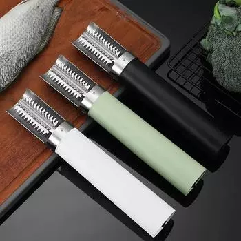 Беспроводной портативный электрический рыбочистка USB зарядка для рыбочистки скребок для чистки рыбы нож для морепродуктов гаджеты для домашней кухни чёрный